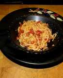 Spaghetti with Tuna-Tomato Sauce