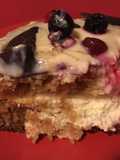 Tarta de chocolate blanco