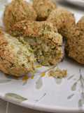 Bolas de brócoli y garbanzo