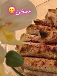 صورة لوصفة رولات المسخن لذيذة جداً 😋👌