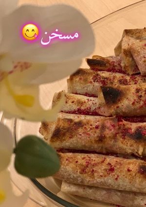 صورة لوصفة رولات المسخن لذيذة جداً 😋👌