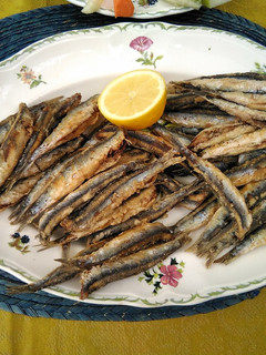Una foto de Boquerones fritos