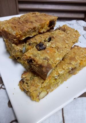 地瓜麥片營養棒 的食譜成品照片