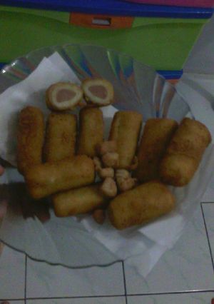 Foto resep Risol Sosis Roti Tawar