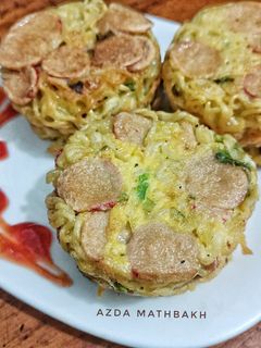 Foto resep Omelette Mie