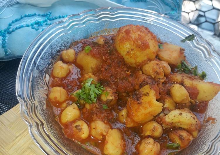 How to Make Perfect Aloo Chana Masala