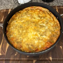 A picture of Potato and Asparagus Frittata.