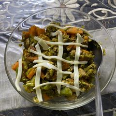 A picture of Keto Veg Stir-Fry Broccoli Rice.