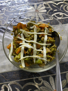 A picture of Keto Veg Stir-Fry Broccoli Rice.