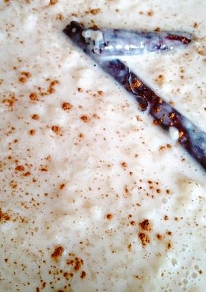 A picture of Rice Pudding.