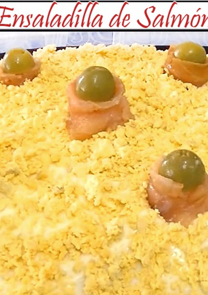 Una foto de Ensaladilla de salmón