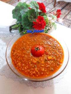 عکسی از دستور شله گوجه فرنگی