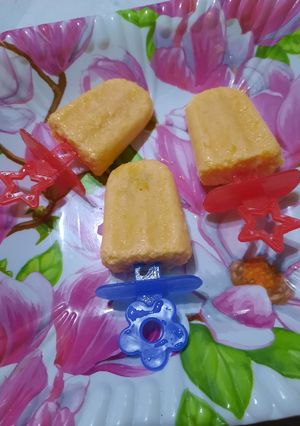 Una foto de Heladitos cítricos en licuadora