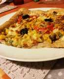 Pizzatészta, medvehagymás olivaolajjal bolondítva 🍕