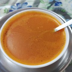 A picture of Light Pumpkin Soup.
