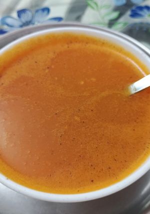 A picture of Light Pumpkin Soup.