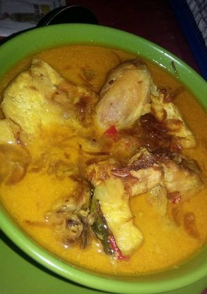 Foto resep Kare ayam+tahu