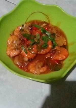 Foto resep Udang saus tiram