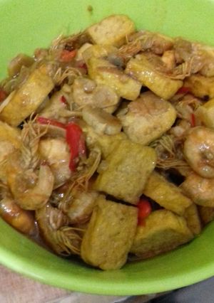 Foto resep Tahu udang teriyaki