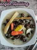 Gangan Haliling (Tutut/Keong Sawah/Siput Masak Berkuah)