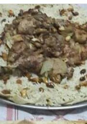 صورة لوصفة الفتة الفلسطينية