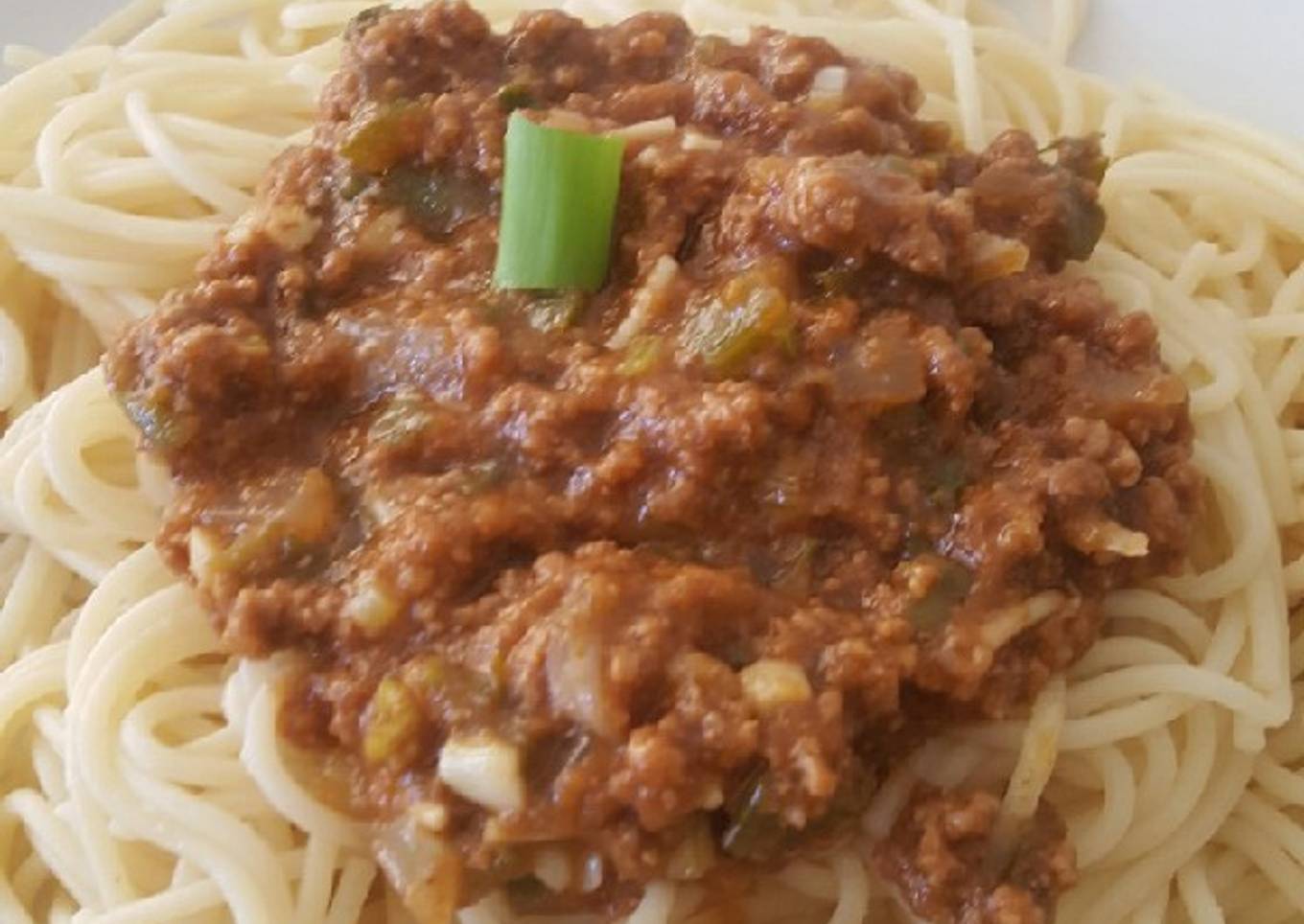 Salsa de carne molida