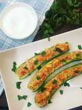 Zucchine ripiene di tonno