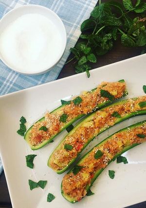 Foto di Zucchine ripiene di tonno