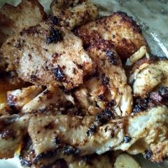 A picture of Grilled fish.