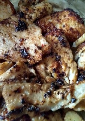 A picture of Grilled fish.