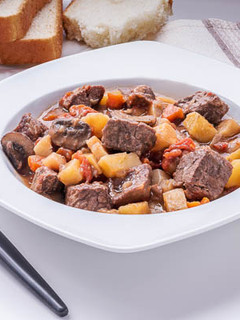 A picture of Beef stew.