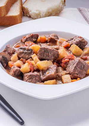 A picture of Beef stew.