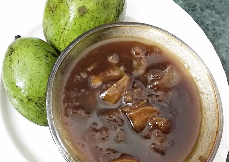 Recipe of Speedy Raw Mango Chutney/Loungi
