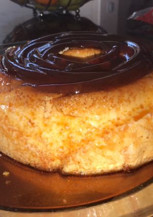 Una foto de Flan casero riquísimo