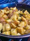 Papas salteadas