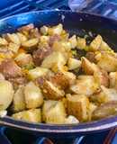Papas salteadas