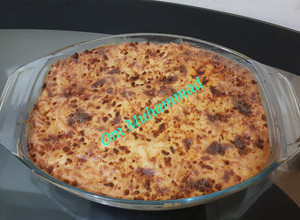 صورة لوصفة مكرونة بالكوردون بلو والبشاميل 👌👍🍝