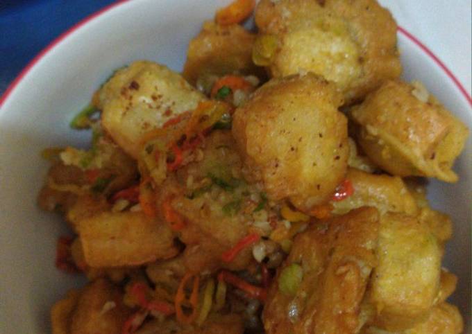 Tahu crispy cabe garam