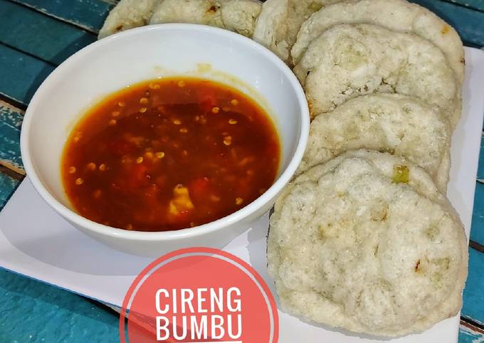 Cireng bumbu rujak