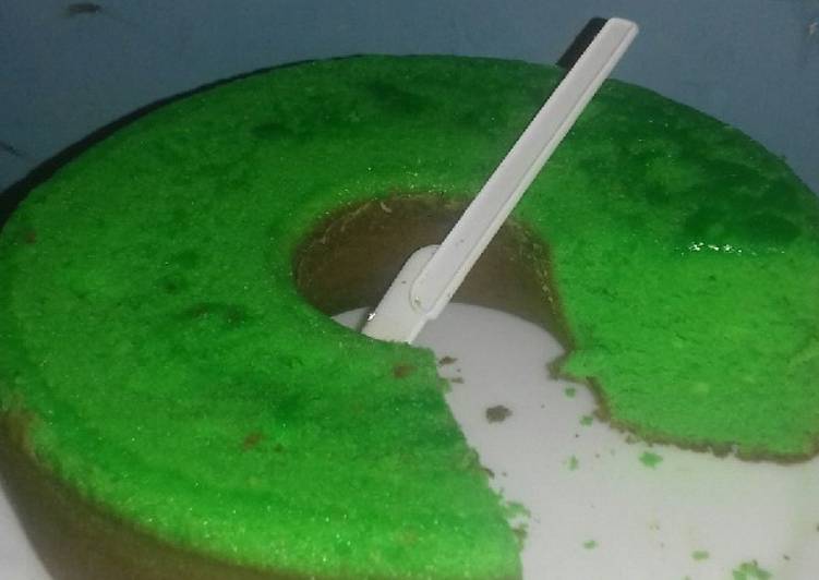 Bolu panggang pandan
