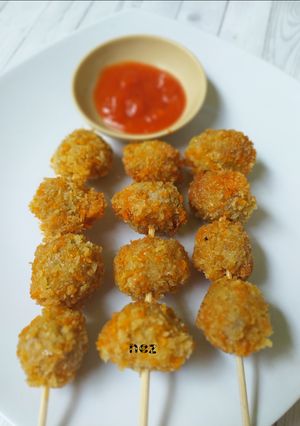 Foto resep Sate Bakso Krispi