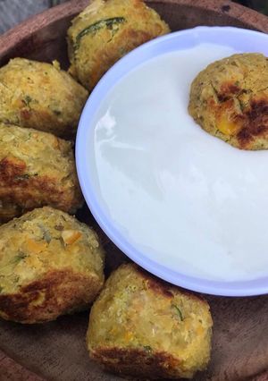 Una foto de FALAFELS saludables