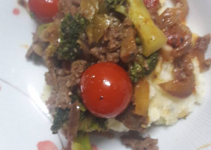 Recipe of Speedy Ground beef and mash - New Recipes to try at home