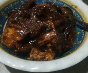 Resep Terbaik Krengsengan daging dan tahu Gurih Mantul