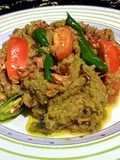 Tumis labuh parut
