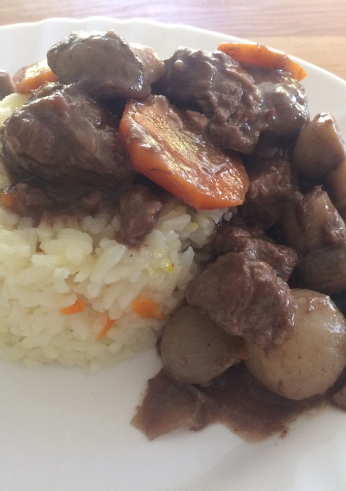 Una foto de Beef bourguignon