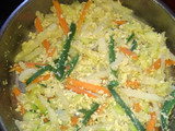 Rico desayuno con verduras