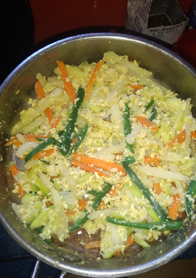 Una foto de Rico desayuno con verduras