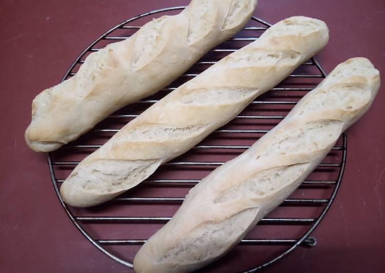 Recipe: Appetizing Pain courant en baguettes