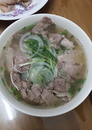 A picture of Beef Pho.